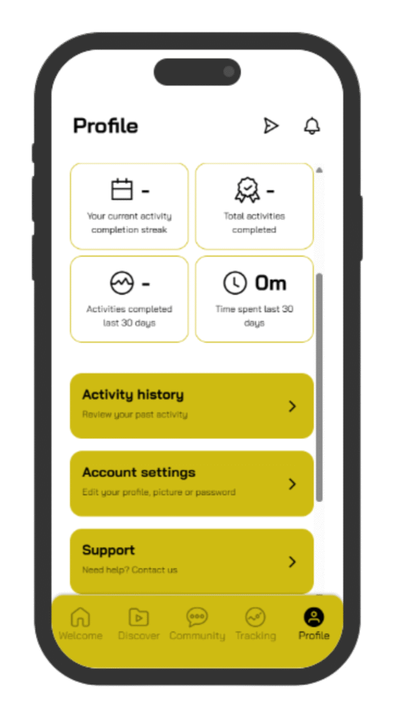 Discover More Account Profile