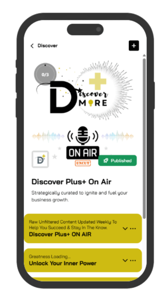 Discover More Plus On-Air Audios